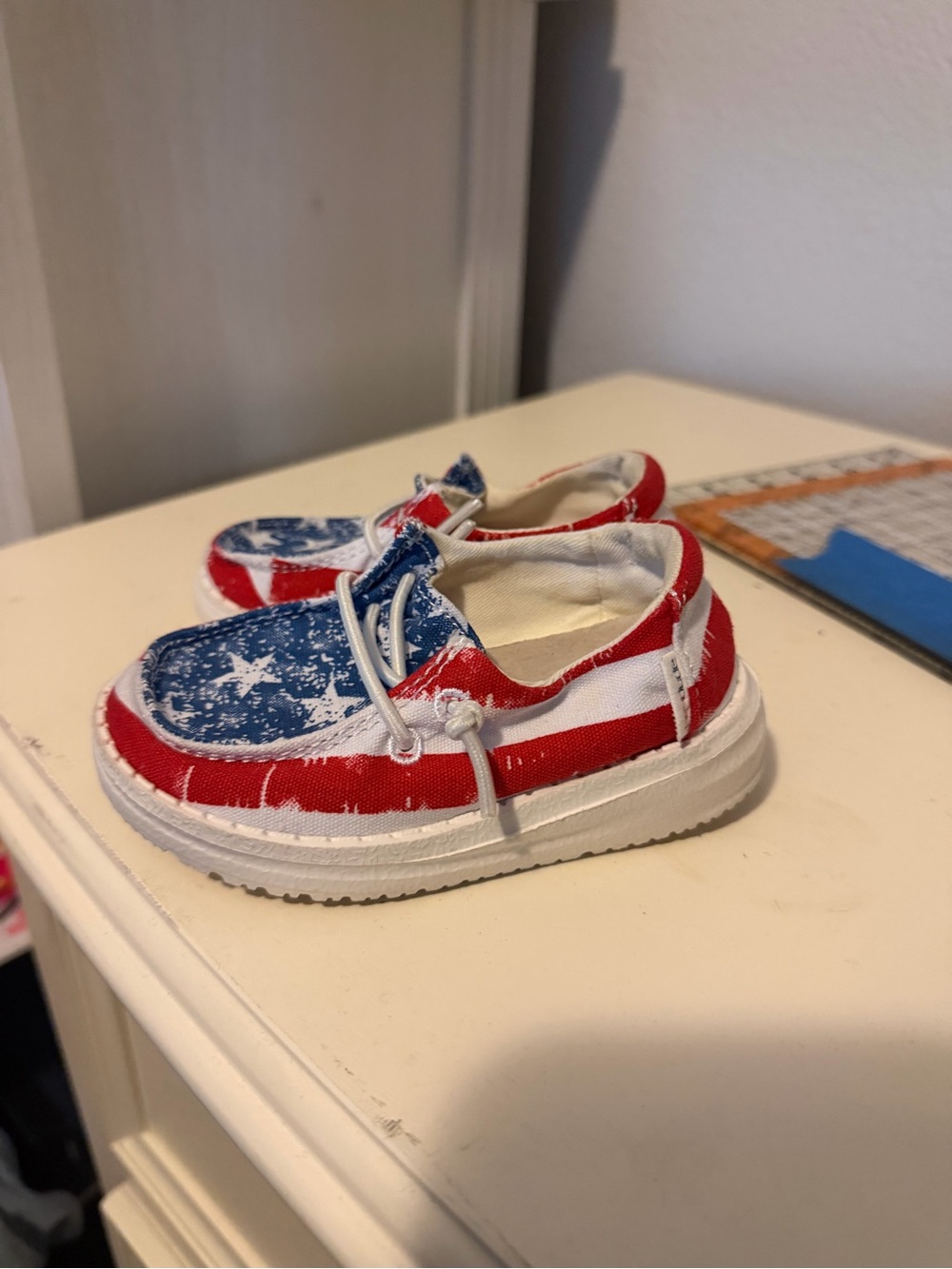 Toddler Americana Hey Dude